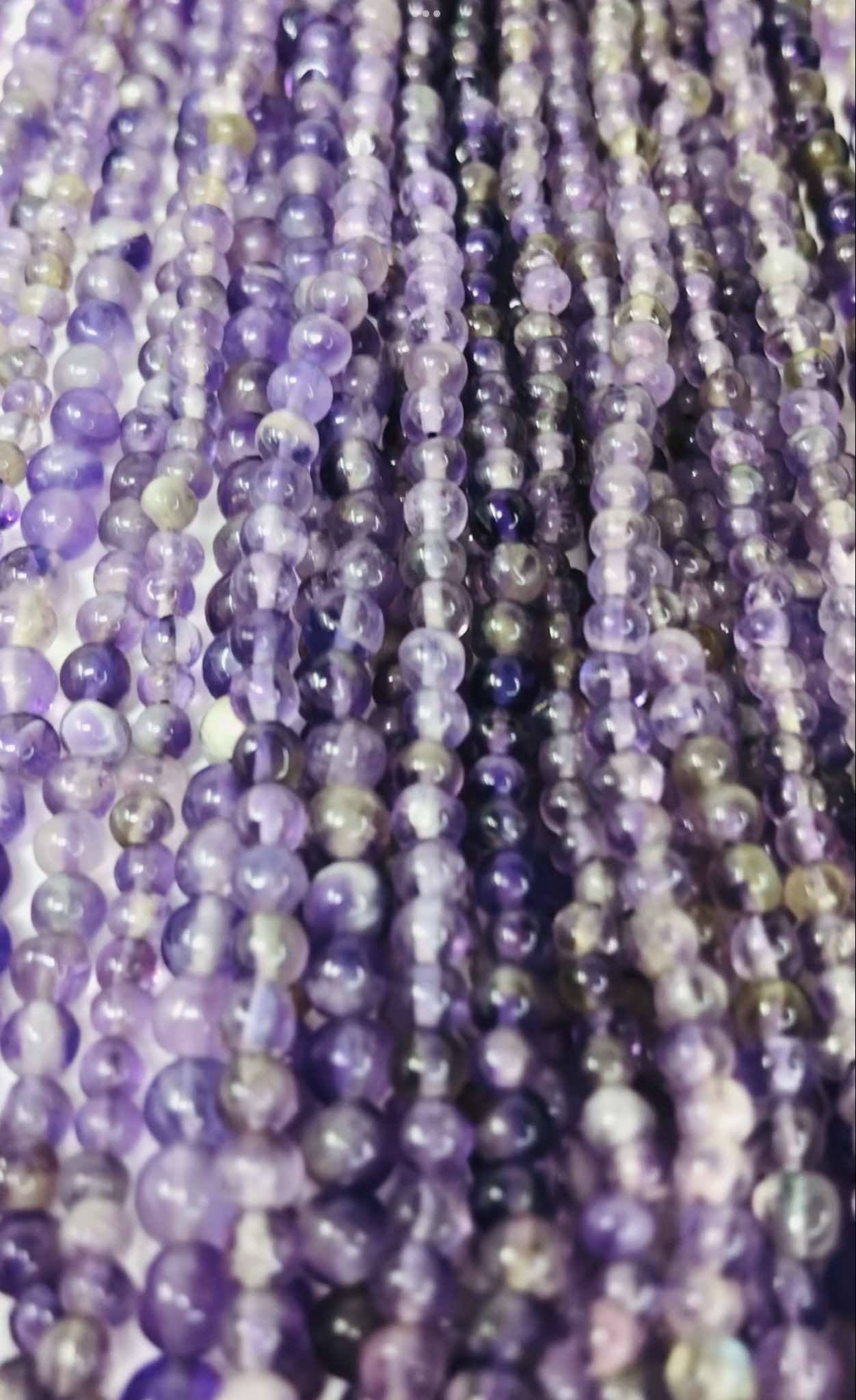 Mega Sale - 100% Genuine Exclusive Amethyst  Beads Strand