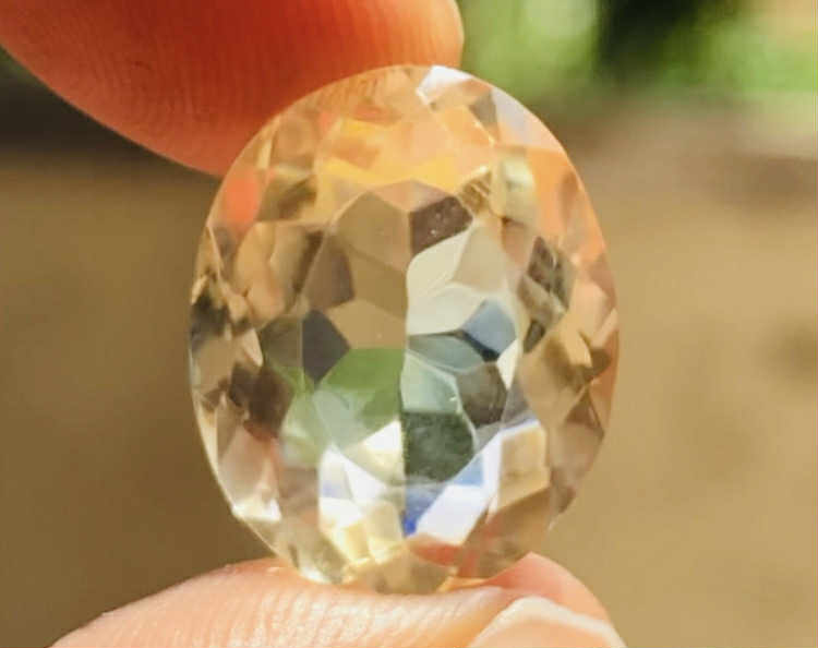 Amazing 8.00 Cts Genuine Citrine Faceted Loose Gemstone