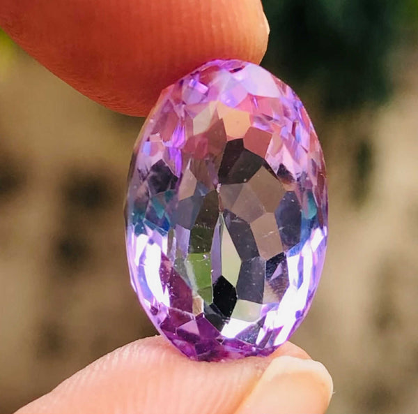 Amazing 8.00 Cts Genuine Amethyst Faceted Loose Gemstone