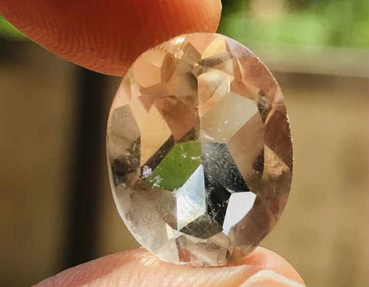 Amazing 8.00 Cts Genuine Citrine Faceted Loose Gemstone