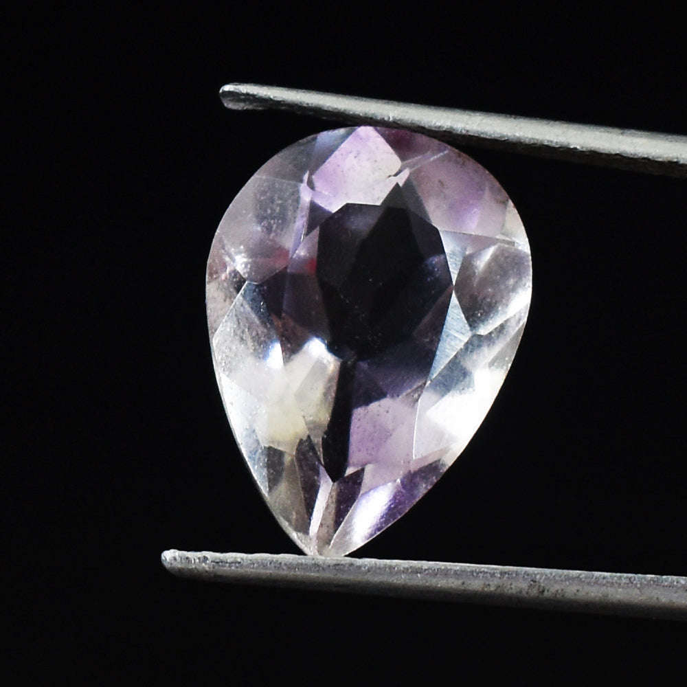 gemsmore:10 Carats  Genuine Amethyst Faceted Gemstone