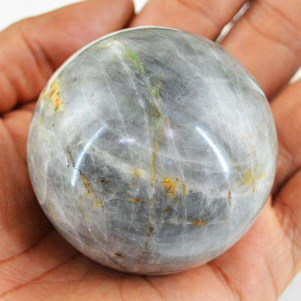 gemsmore:Agate Hand Carved Reiki Crystal Healing Sphere