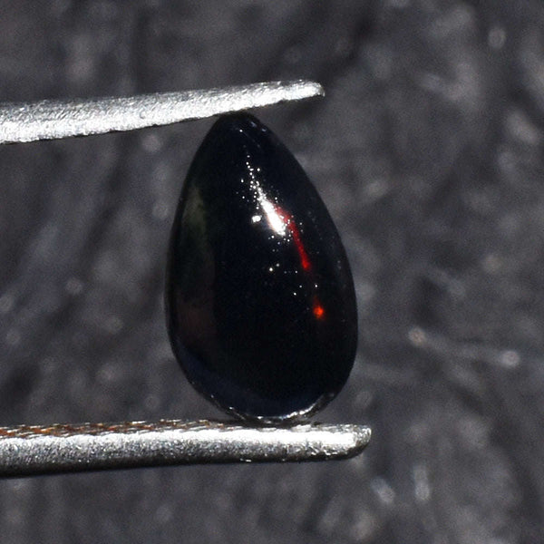 gemsmore:Amazing 1 Cts  Genuine Black Ethiopian Opal Gem
