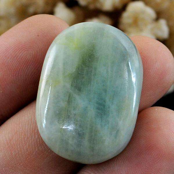 gemsmore:Amazing Aventurine Oval Shape Loose Gemstone