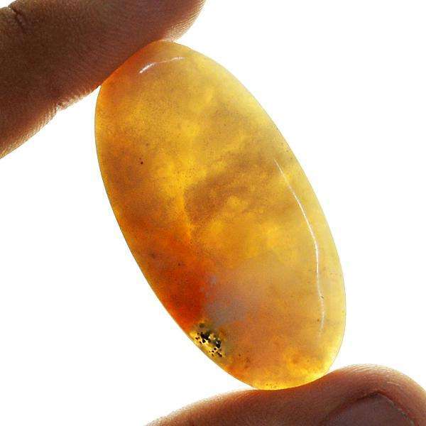 gemsmore:Amazing Aventurine Oval Shape Untreated Loose Gemstone