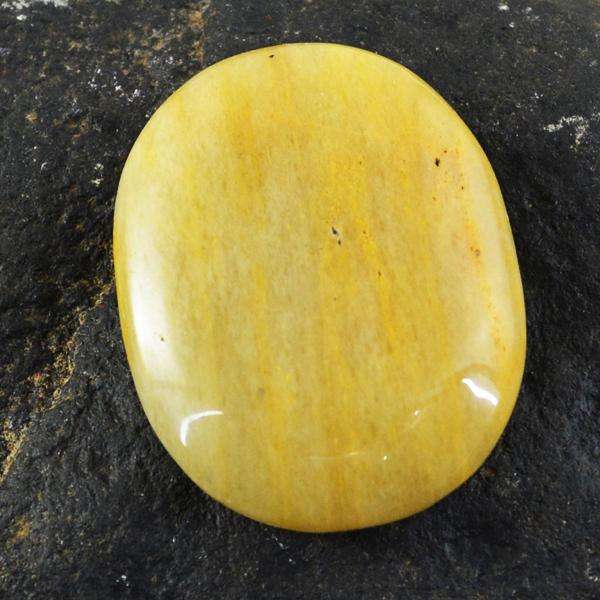 gemsmore:Amazing Aventurine Oval Shape Untreated Loose Gemstone