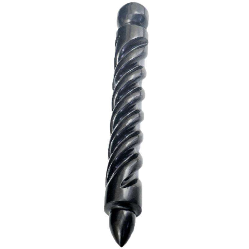 gemsmore:Amazing Black Spinel Hand Carved Healing Point