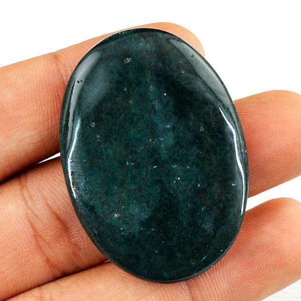 gemsmore:Amazing Bloodstone Oval Shape Untreated Loose Gemstone