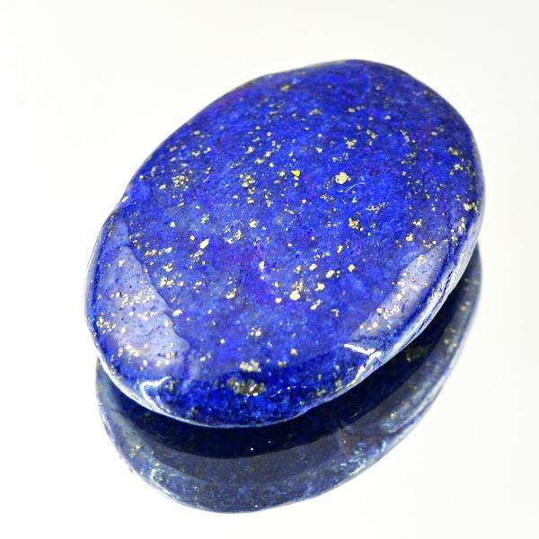 gemsmore:Amazing Blue Lapis Lazuli Oval Shape Loose Gemstone