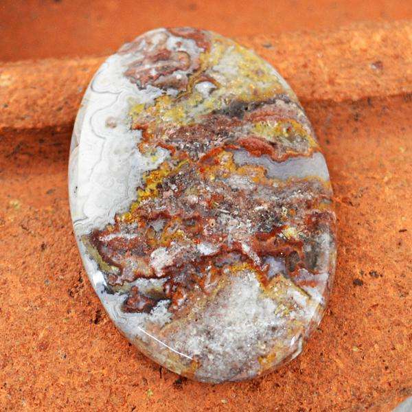 gemsmore:Amazing Botswana Agate Untreated Loose Gemstone
