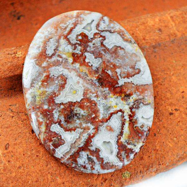gemsmore:Amazing Botswana Agate Untreated Loose Gemstone