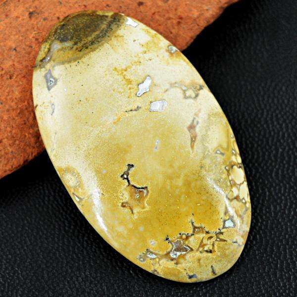 gemsmore:Amazing Cobra Jasper Oval Shape Untreated Loose Gemstone