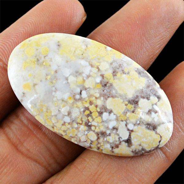 gemsmore:Amazing Cobra Jasper Oval Shape Untreated Loose Gemstone