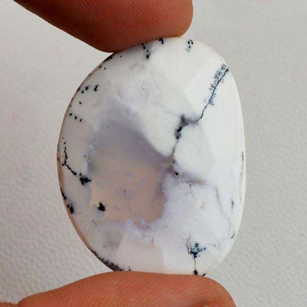 gemsmore:Amazing Dendrite Opal Untreated Loose Gemstone