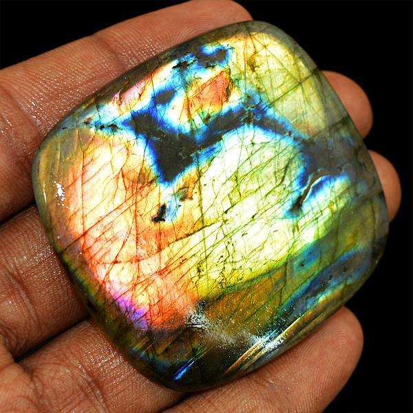 gemsmore:Amazing Flash Labradorite Loose Gemstone