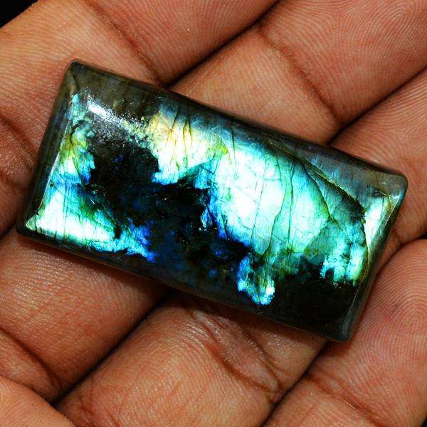 gemsmore:Amazing Flash Labradorite Untreated Loose Gemstone