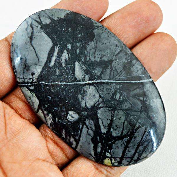 gemsmore:Amazing Galaxy Jasper Oval Shape Untreated Loose Gemstone