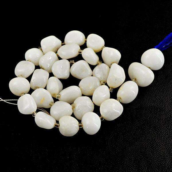 gemsmore:Amazing Genuine Agate Drilled Beads Strand