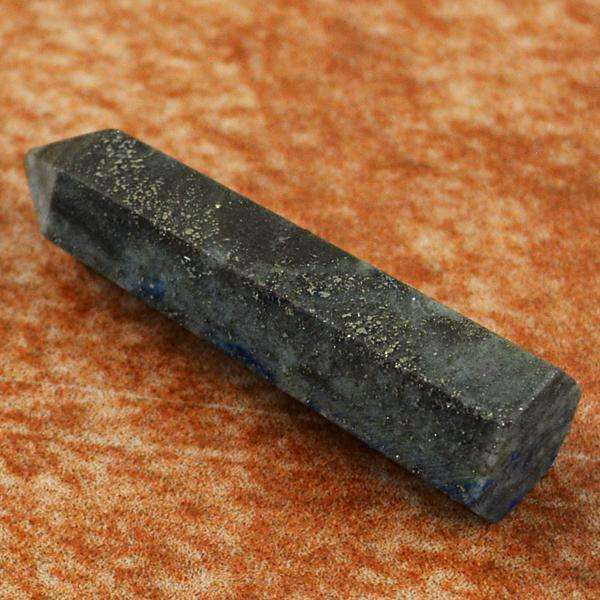 gemsmore:Amazing Genuine Blue Lapis Lazuli Crystal Healing Point