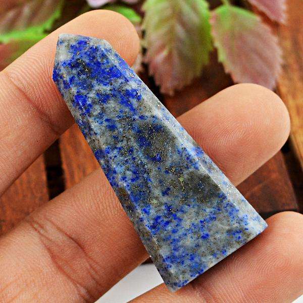 gemsmore:Amazing Genuine Blue Lapis Lazuli Healing Wand