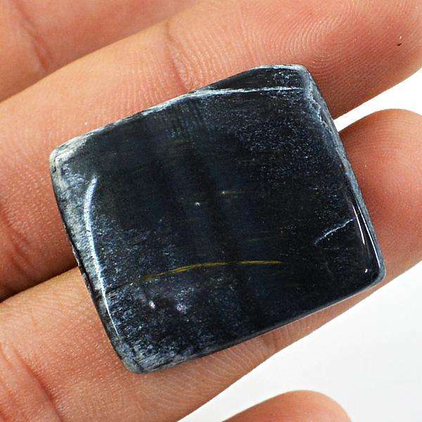 gemsmore:Amazing Genuine Blue Power Tiger Eye Loose Gemstone