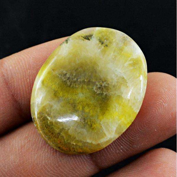 gemsmore:Amazing Genuine Bumble Bee Jasper Oval Shape Loose Gemstone