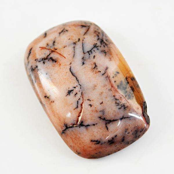 gemsmore:Amazing Genuine Dendrite Opal Untreated Loose Gemstone