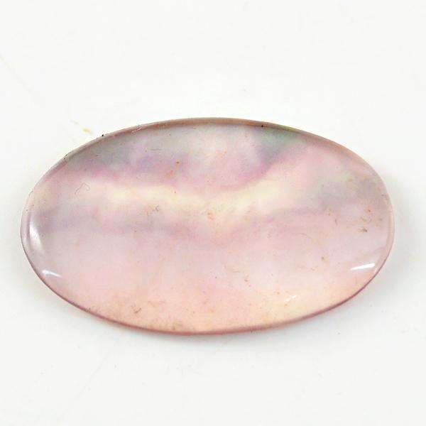 gemsmore:Amazing Genuine Fluorite Oval Shape Untreated Loose Gemstone