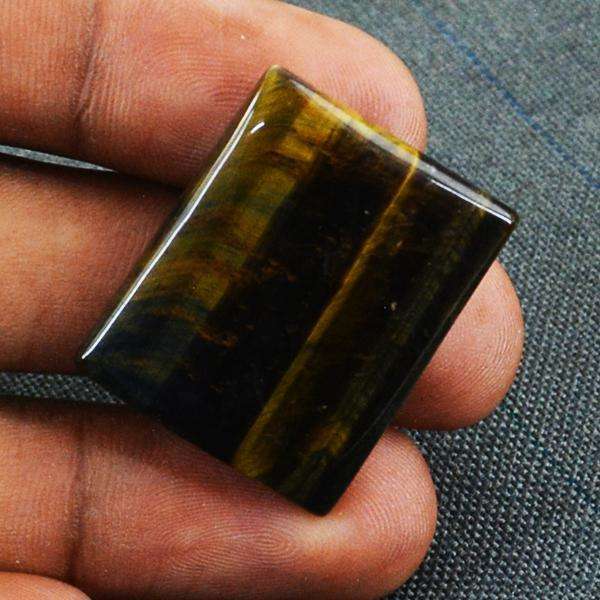 gemsmore:Amazing Genuine Golden Tiger Eye Untreated Loose Gemstone