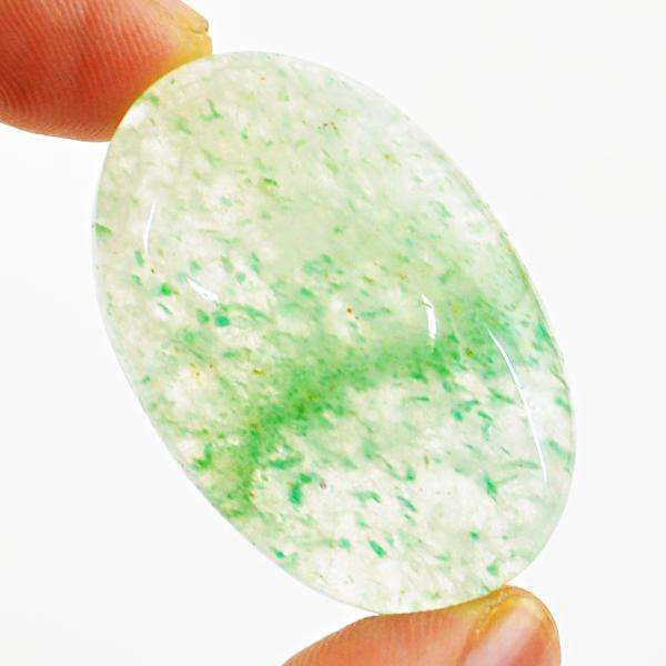 gemsmore:Amazing Genuine Green Aventurine Oval Shape Loose Gemstone