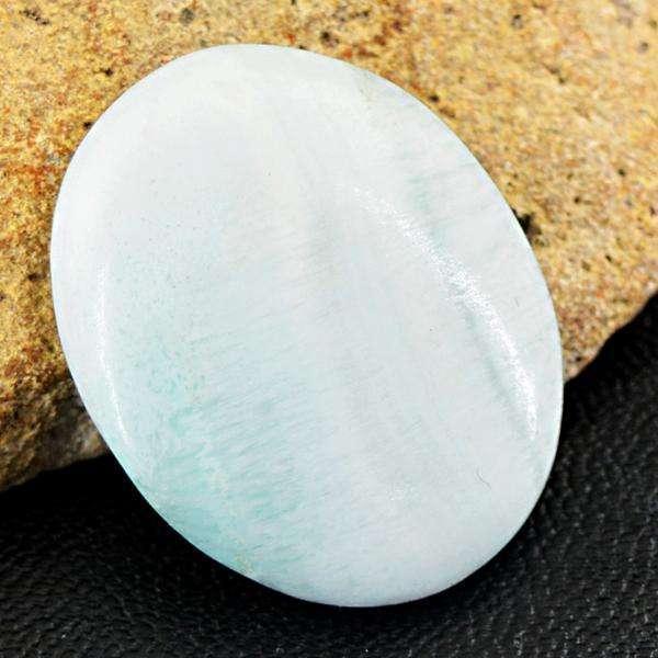 gemsmore:Amazing Genuine Oval Shape Agate Untreated Loose Gemstone