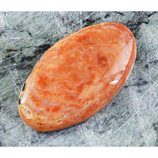 gemsmore:Amazing Genuine Oval Shape Sunstone Untreated Loose Gemstone
