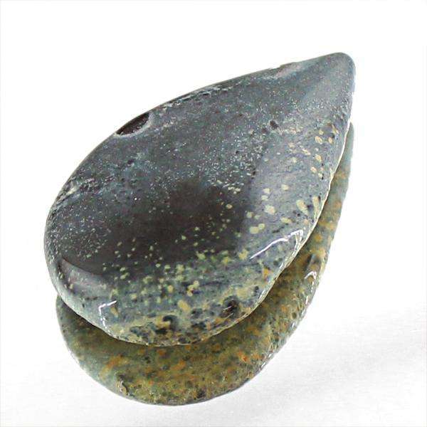 gemsmore:Amazing Genuine Pear Shape Ocean Jasper Untreated Loose Gemstone