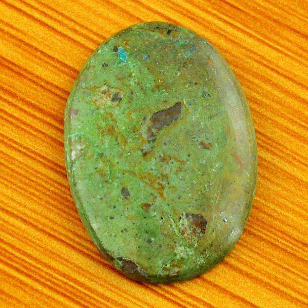 gemsmore:Amazing Genuine Ruby Zoisite Oval Shape Loose Gemstone