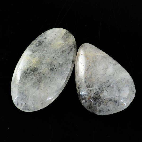 gemsmore:Amazing Genuine Rutile Quartz Untreated Loose Gemstone Lot