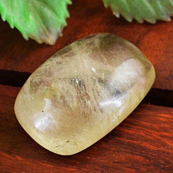 gemsmore:Amazing Genuine Rutile Quartz Untreated Loose Gemstone