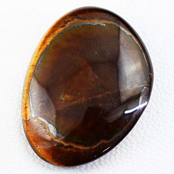 gemsmore:Amazing Golden Tiger Eye Untreated Loose Gemstone