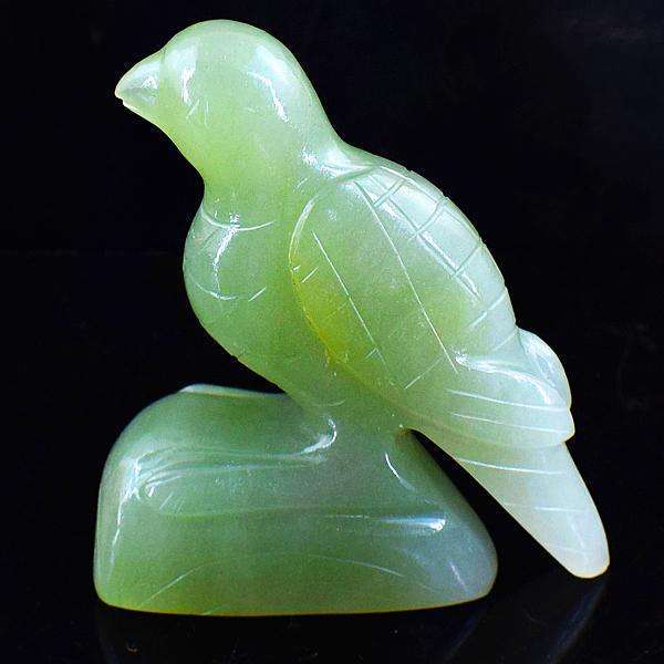 gemsmore:Amazing Green Aventurine Hand Carved Bird