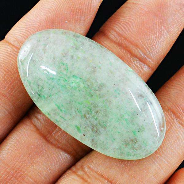 gemsmore:Amazing Green Aventurine Oval Shape Loose Gemstone