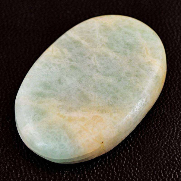 gemsmore:Amazing Green Aventurine Oval Shape Loose Gemstone