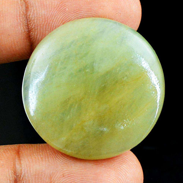 gemsmore:Amazing Green Aventurine Round Shape Untreated Loose Gemstone