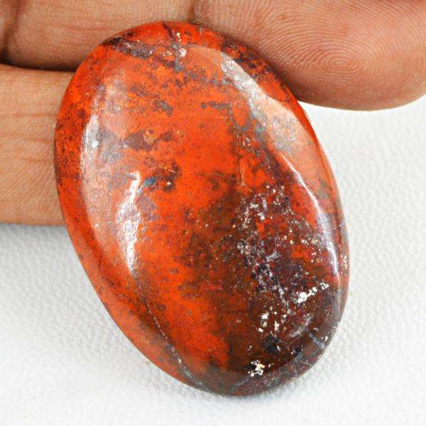 gemsmore:Amazing Hungarian Agate Oval Shape Untreated Loose Gemstone