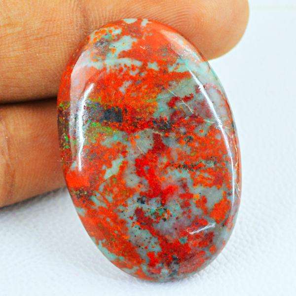 gemsmore:Amazing Hungarian Agate Oval Shape Untreated Loose Gemstone