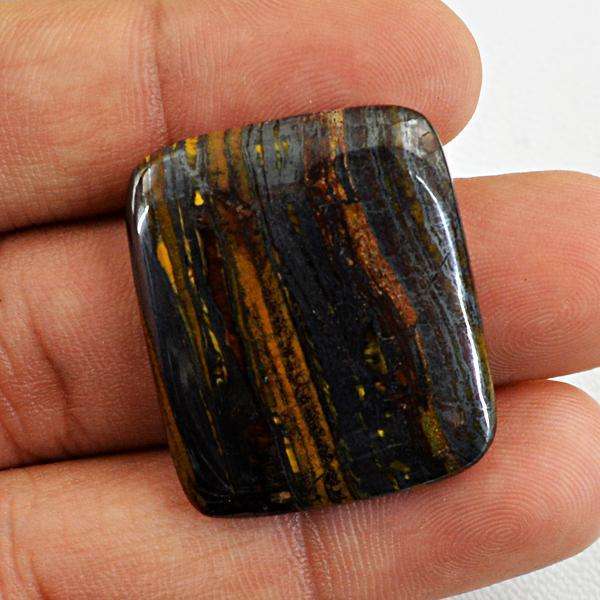 gemsmore:Amazing Iron Tiger Eye  Untreated Loose Gemstone