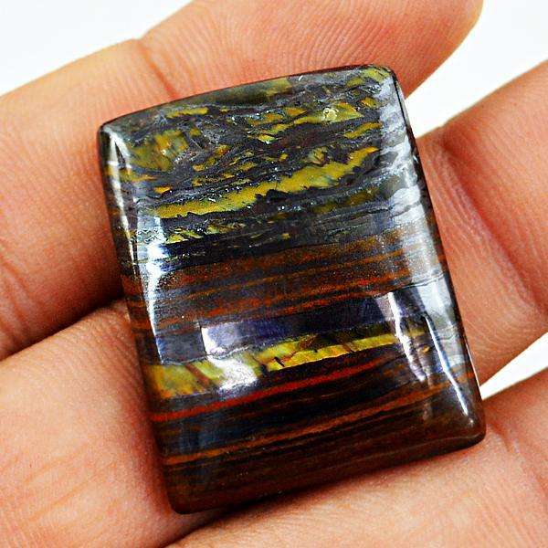 gemsmore:Amazing Iron Tiger Eye Untreated Loose Gemstone