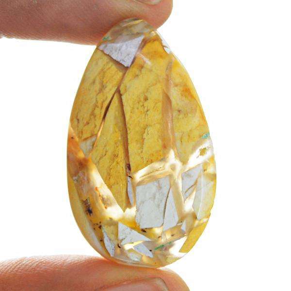 gemsmore:Amazing Mookaite Pear shape Loose Gemstone