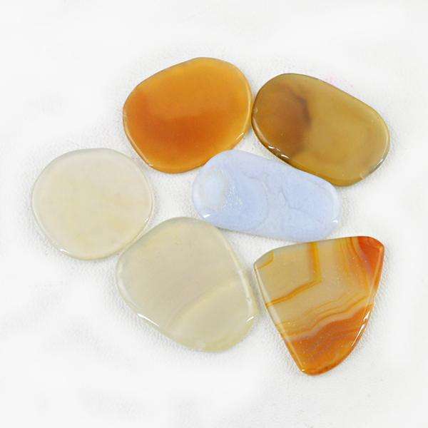 gemsmore:Amazing Natural Agate Untreated Loose Gemstone Lot