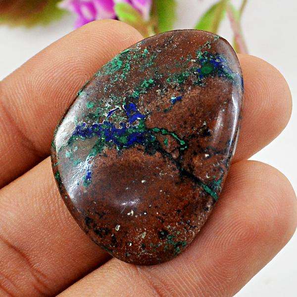 gemsmore:Amazing Natural Azurite Loose Gemstone