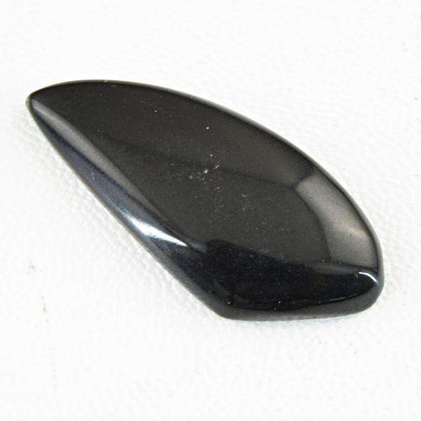 gemsmore:Amazing Natural Black Obsidian Untreated Loose Gemstone