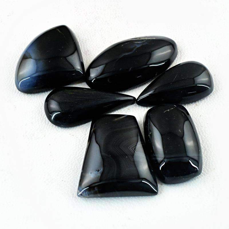 gemsmore:Amazing Natural Black Onyx Wholesale Gemstone